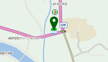 ファミリーマート南伊豆日野 共同出張所(イーネットATM)の地図画像