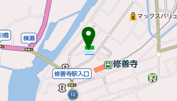 ファミリーマート修善寺駅北口 共同出張所(イーネットATM)の地図画像