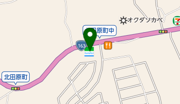ファミリーマート生駒西白庭台 共同出張所(イーネットATM)の地図画像