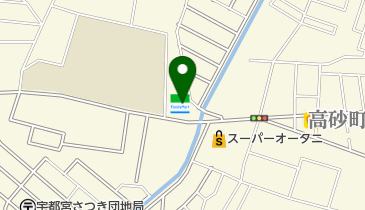 ファミリーマート雀の宮七丁目 共同出張所(イーネットATM)の地図画像