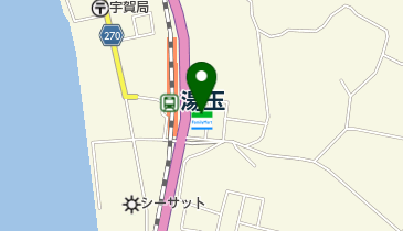 ファミリーマート豊浦湯玉 共同出張所(イーネットATM)の地図画像