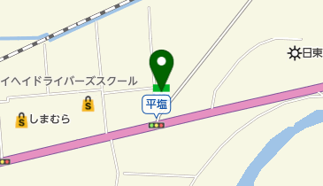 ファミリーマートいわき平塩 共同出張所(イーネットATM)の地図画像