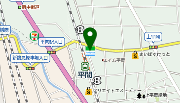 ファミリーマート平間駅前 共同出張所(イーネットATM)の地図画像