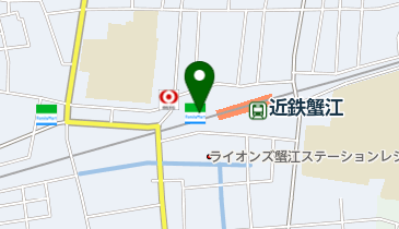 ファミリーマート近鉄蟹江駅 共同出張所(イーネットATM)の地図画像