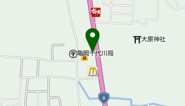 ファミリーマート亀岡千代川 共同出張所(イーネットATM)の地図画像