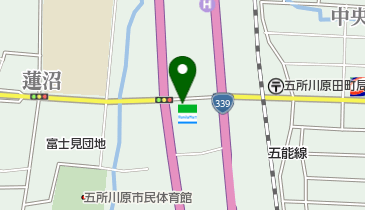 ファミリーマート五所川原田町 共同出張所(イーネットATM)の地図画像