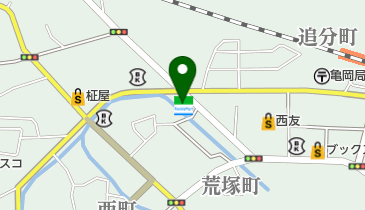 ファミリーマート亀岡追分町 共同出張所(イーネットATM)の地図画像