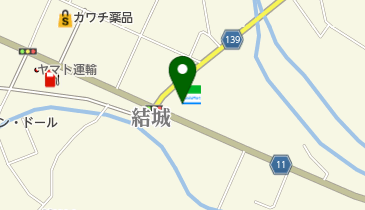 ファミリーマート白河中田 共同出張所(イーネットATM)の地図画像