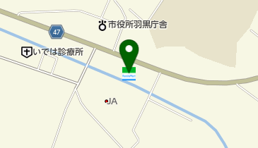 ファミリーマート羽黒荒川 共同出張所(イーネットATM)の地図画像