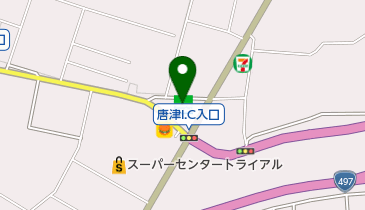 ファミリーマート唐津中原 共同出張所(イーネットATM)の地図画像