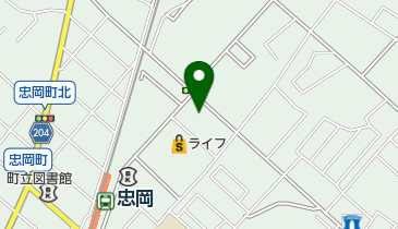 ファミリーマート小浦忠岡東 共同出張所(イーネットATM)の地図画像