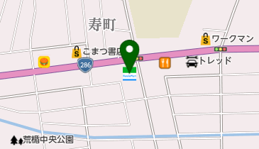 ファミリーマート山形寿町 共同出張所(イーネットATM)の地図画像