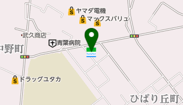 ファミリーマート八日市ひばり丘 共同出張所(イーネットATM)の地図画像