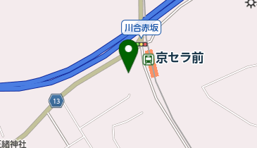 ファミリーマート東近江川合町 共同出張所(イーネットATM)の地図画像