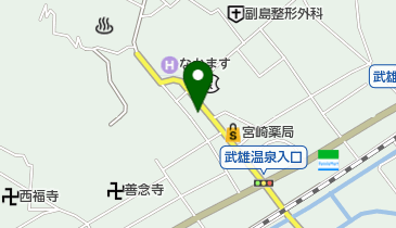 ファミリーマートちくごや武雄 共同出張所(イーネットATM)の地図画像