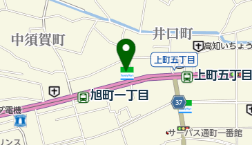 ファミリーマート高知旭町 共同出張所(イーネットATM)の地図画像