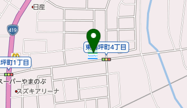 ファミリーマート東梅坪 共同出張所(イーネットATM)の地図画像