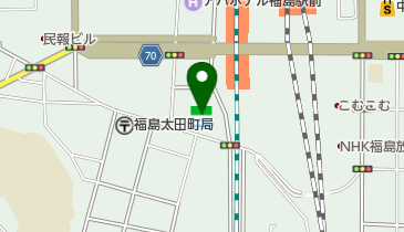 ファミリーマート福島太田町 共同出張所(イーネットATM)の地図画像