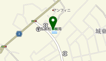 ファミリーマート弘前高崎一丁目 共同出張所(イーネットATM)の地図画像
