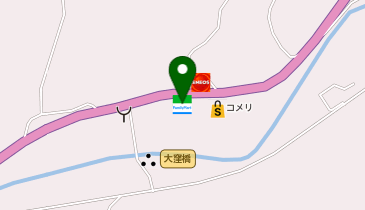 ファミリーマート美里砥用 共同出張所(イーネットATM)の地図画像