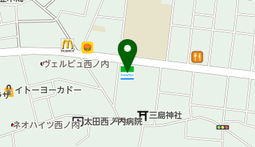 ファミリーマート郡山うねめ通り 共同出張所(イーネットATM)の地図画像