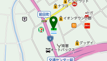 ファミリーマート小郡前田町 共同出張所(イーネットATM)の地図画像