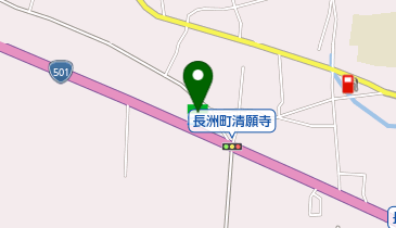 ファミリーマート長洲清源寺 共同出張所(イーネットATM)の地図画像