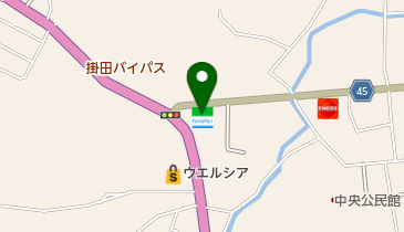 ファミリーマート霊山掛田 共同出張所(イーネットATM)の地図画像