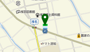 ファミリーマート袋井浅名 共同出張所(イーネットATM)の地図画像