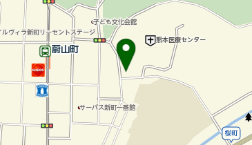 ファミリーマート熊本古城町 共同出張所(イーネットATM)の地図画像