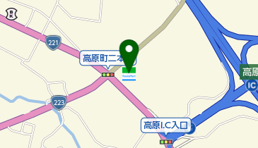 ファミリーマート高原インター前 共同出張所(イーネットATM)の地図画像