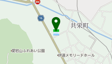 ファミリーマート共栄あたご山 共同出張所(イーネットATM)の地図画像
