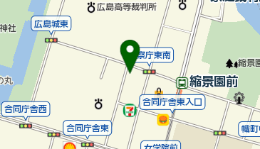 ファミリーマート上八丁堀 共同出張所(イーネットATM)の地図画像