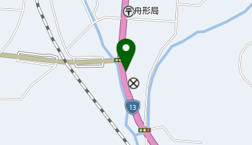 ファミリーマート舟形町中央 共同出張所(イーネットATM)の地図画像