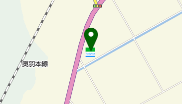 ファミリーマート秋田金足 共同出張所(イーネットATM)の地図画像