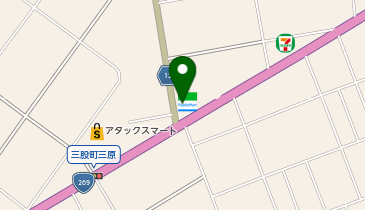 ファミリーマート三股たで池 共同出張所(イーネットATM)の地図画像