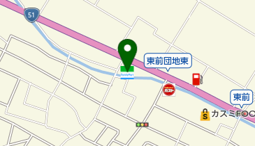 ファミリーマート水戸東前 共同出張所(イーネットATM)の地図画像