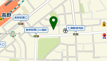 ファミリーマート長野駅東口 共同出張所(イーネットATM)の地図画像