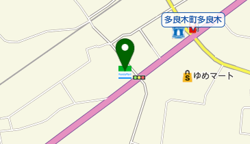 ファミリーマートサンロード多良木 共同出張所(イーネットATM)の地図画像