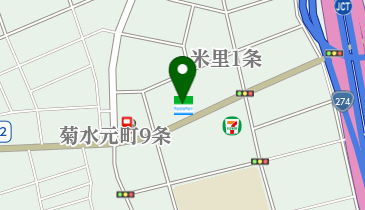 ファミリーマート札幌インター前 共同出張所(イーネットATM)の地図画像