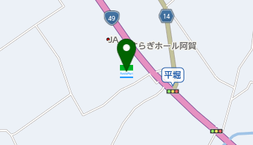 ファミリーマート津川平堀 共同出張所(イーネットATM)の地図画像