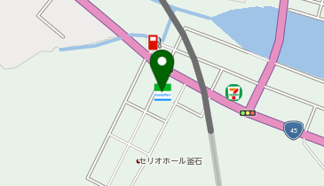 ファミリーマート釜石松原二丁目 共同出張所(イーネットATM)の地図画像