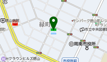 ファミリーマート周南梅園町一丁目 共同出張所(イーネットATM)の地図画像