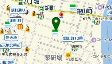 ファミリーマート銀山町 共同出張所(イーネットATM)の地図画像