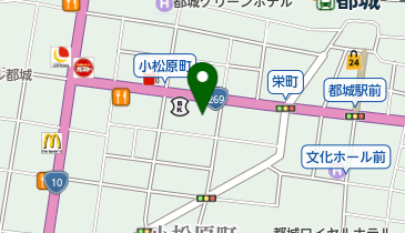 ファミリーマート都城小松原 共同出張所(イーネットATM)の地図画像