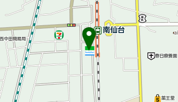 ファミリーマート南仙台駅西口 共同出張所(イーネットATM)の地図画像
