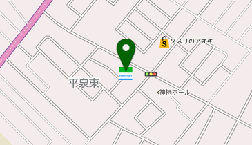 ファミリーマート神栖平泉 共同出張所(イーネットATM)の地図画像