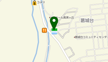 ファミリーマート上牧葛城台 共同出張所(イーネットATM)の地図画像