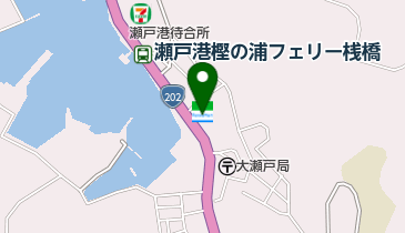 ファミリーマート西海樫浦 共同出張所(イーネットATM)の地図画像