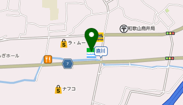 ファミリーマート和歌山直川 共同出張所(イーネットATM)の地図画像
